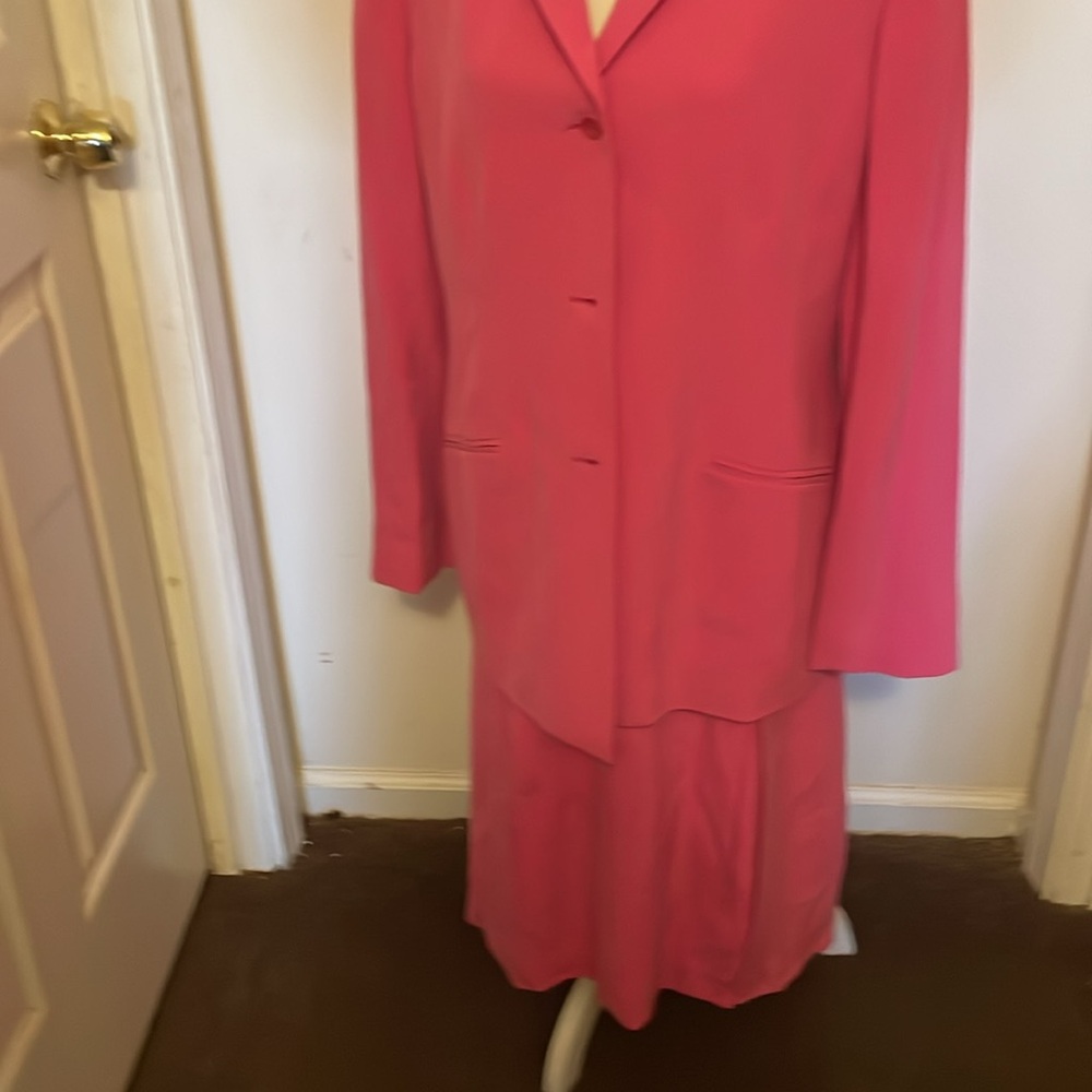 Beautiful 2 piece suit Liz Claiborne pink size 16 - Picture 5 of 12